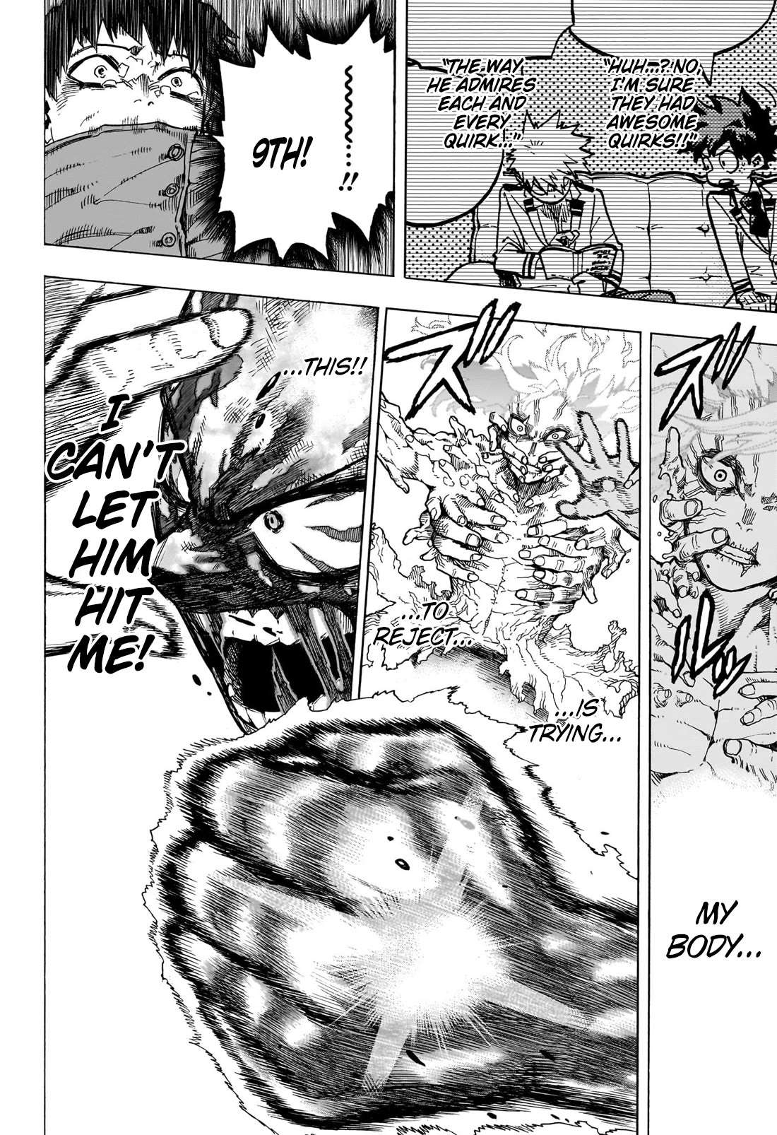 Boku No Hero Academia Chapter 414 page 10 - 