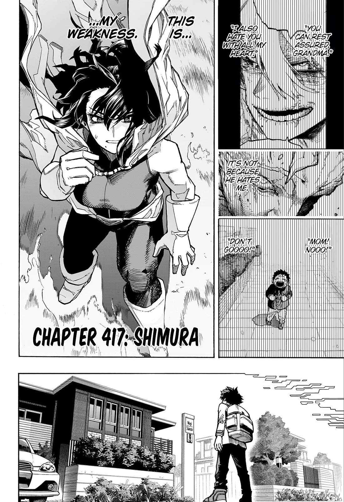 Boku No Hero Academia Chapter 417 page 5 - 
