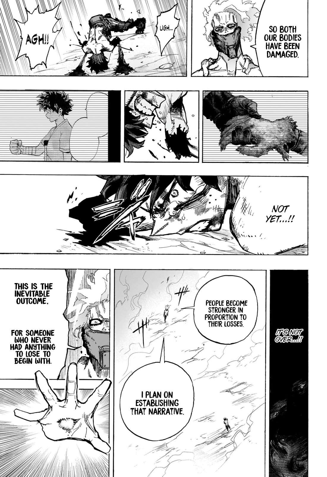 Boku No Hero Academia Chapter 419 page 14 - 