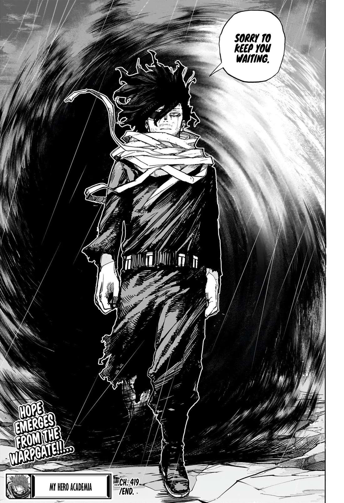 Boku No Hero Academia Chapter 419 page 18 - 