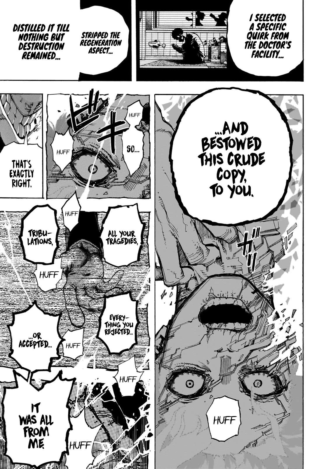 Boku No Hero Academia Chapter 419 page 8 - 