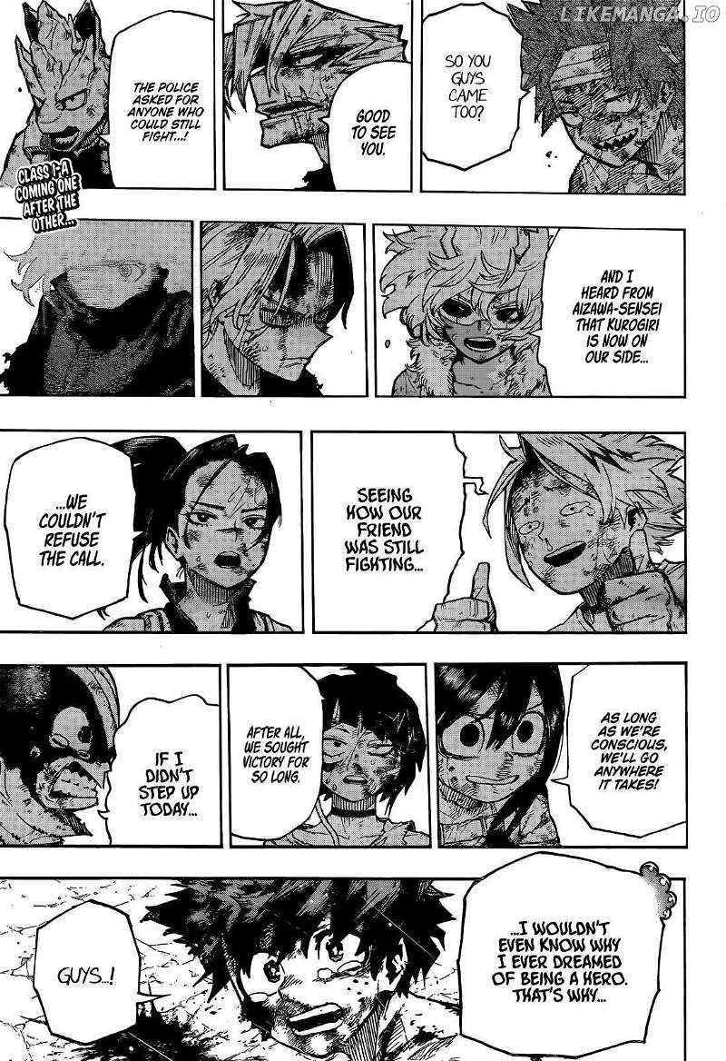Boku No Hero Academia Chapter 421 page 1 - 