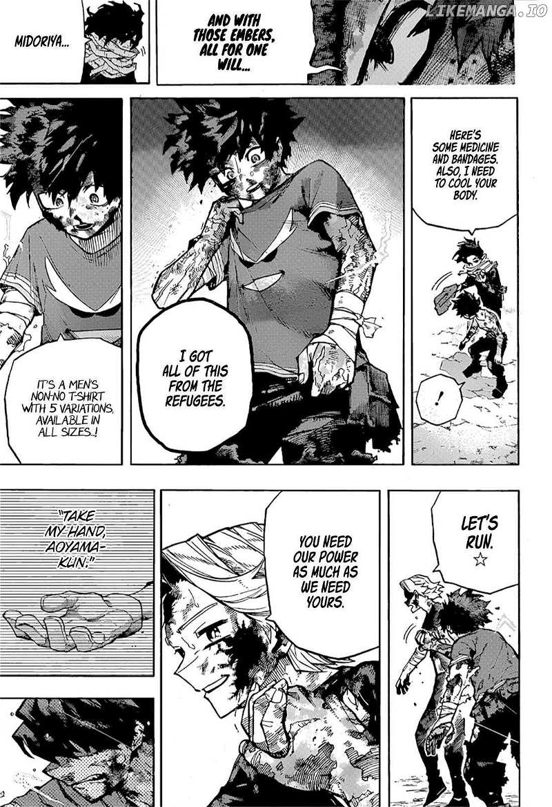 Boku No Hero Academia Chapter 421 page 12 - 