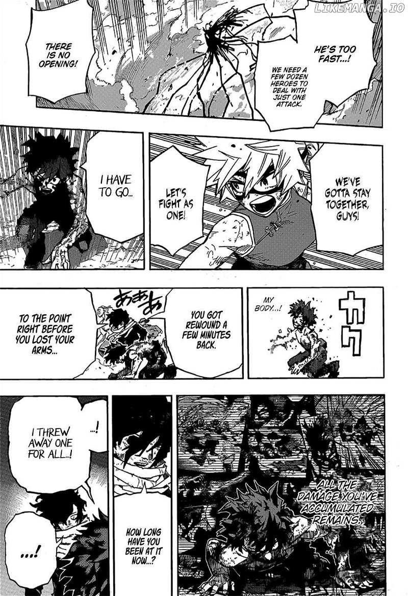 Boku No Hero Academia Chapter 421 page 10 - 
