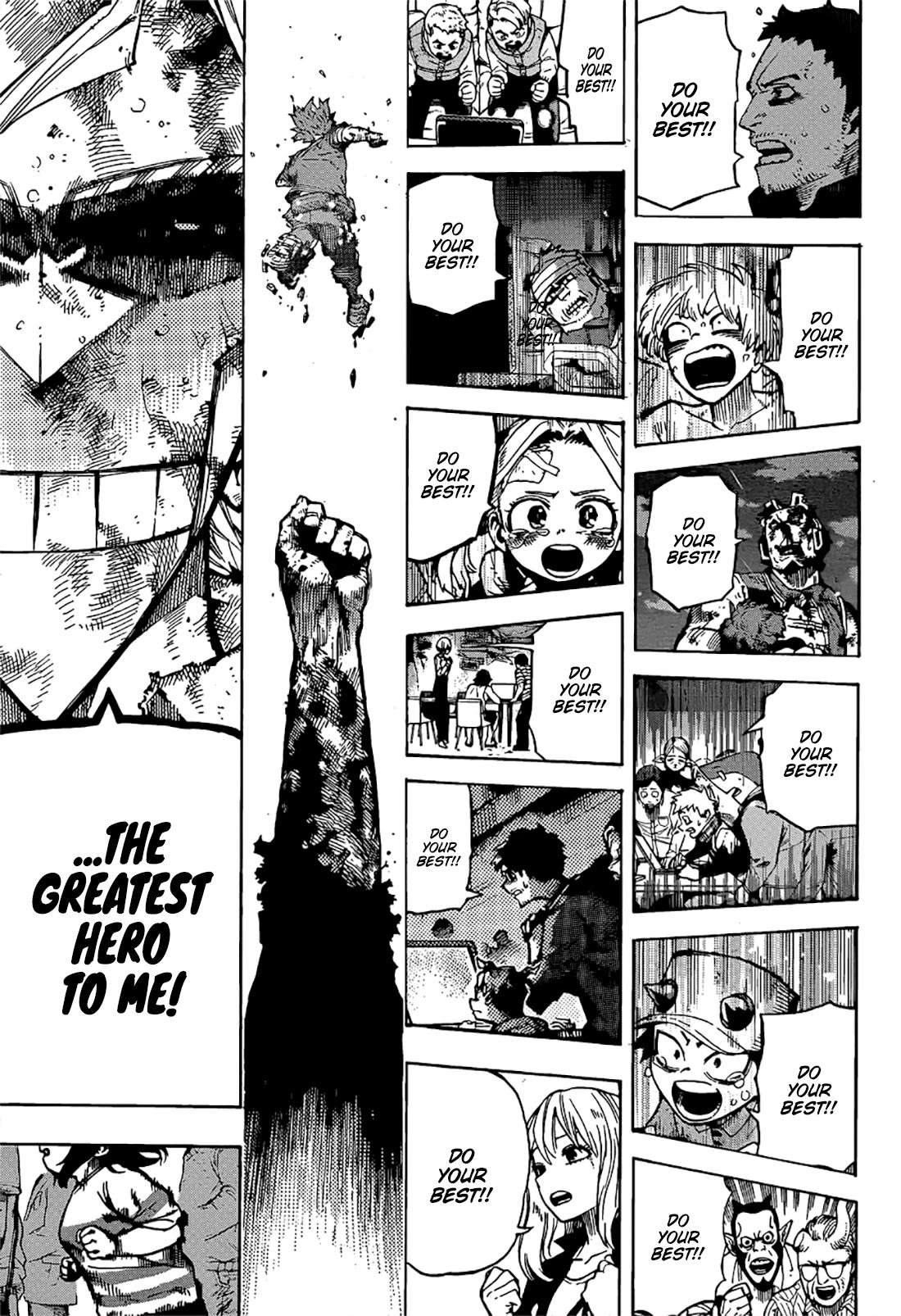 Boku No Hero Academia Chapter 422 page 14 - 