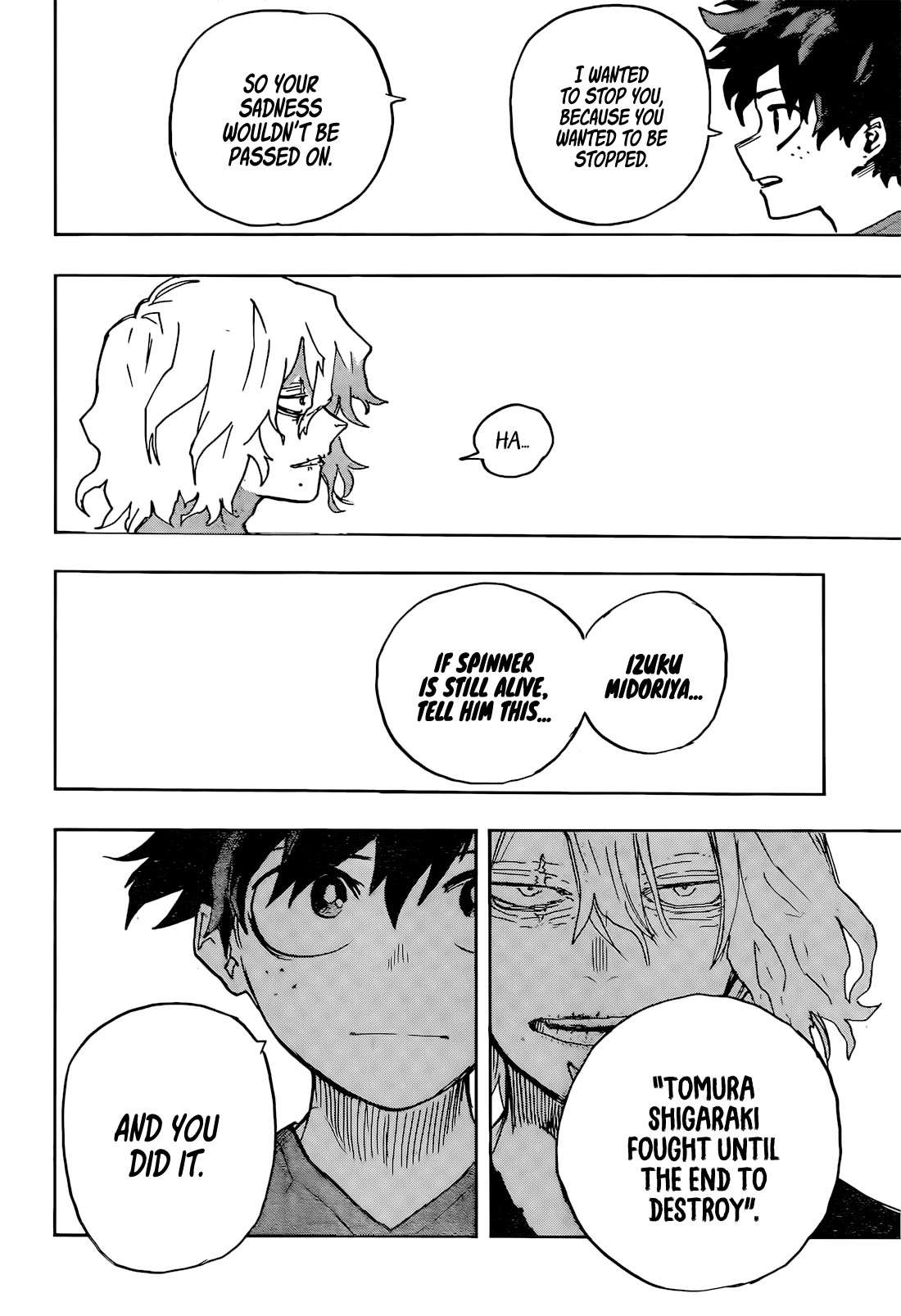 Boku No Hero Academia Chapter 423 page 15 - 