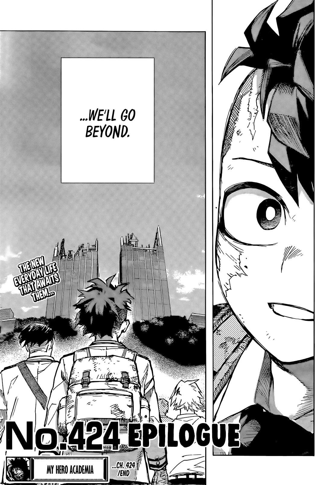 Boku No Hero Academia Chapter 424 page 16 - 