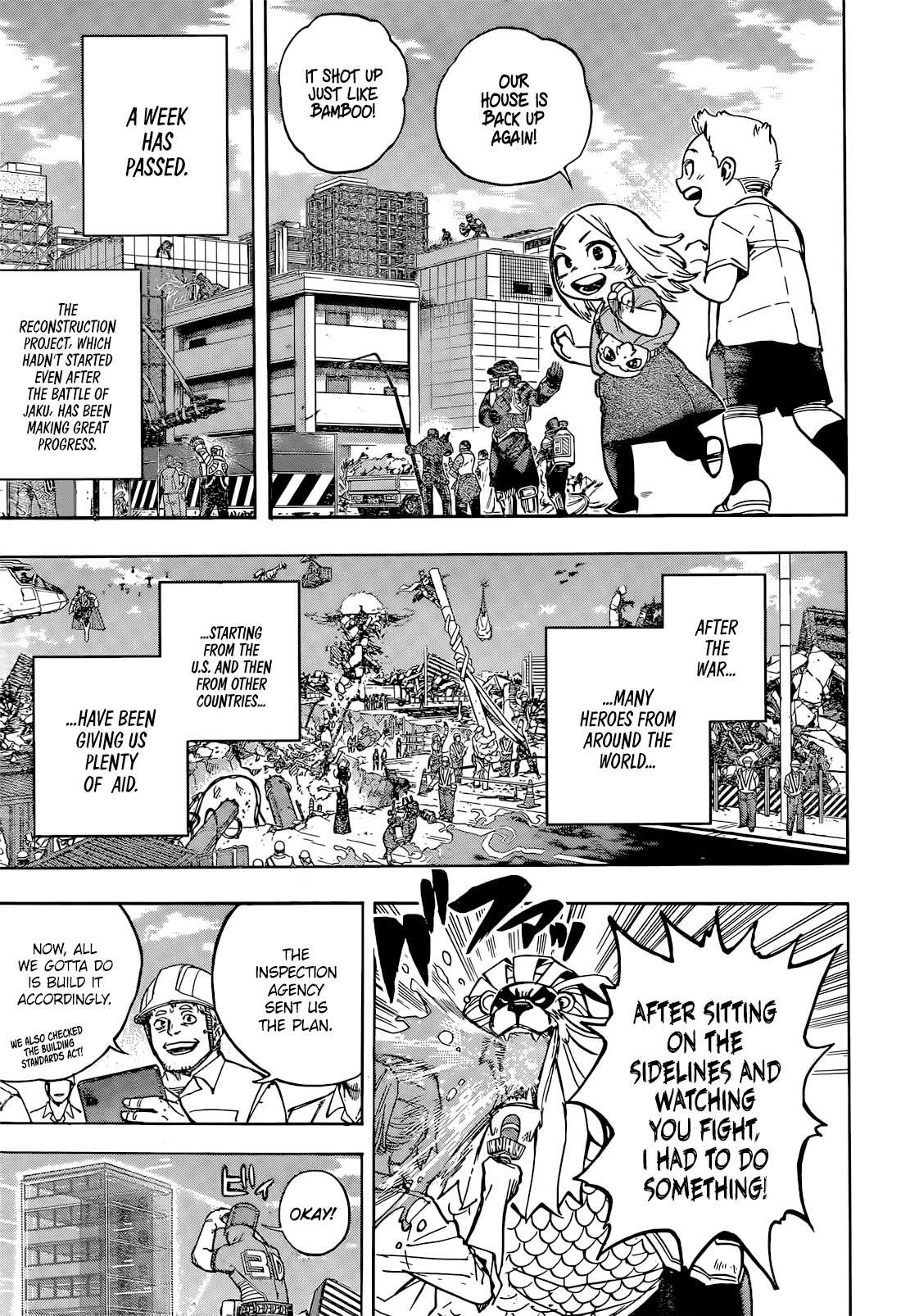 Boku No Hero Academia Chapter 424 page 4 - 