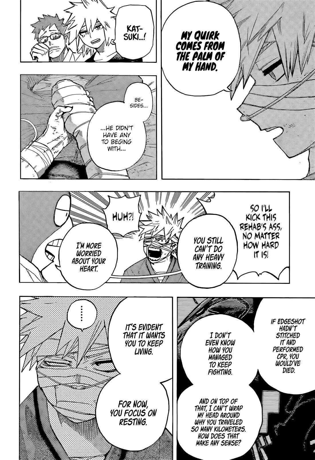 Boku No Hero Academia Chapter 424 page 7 - 