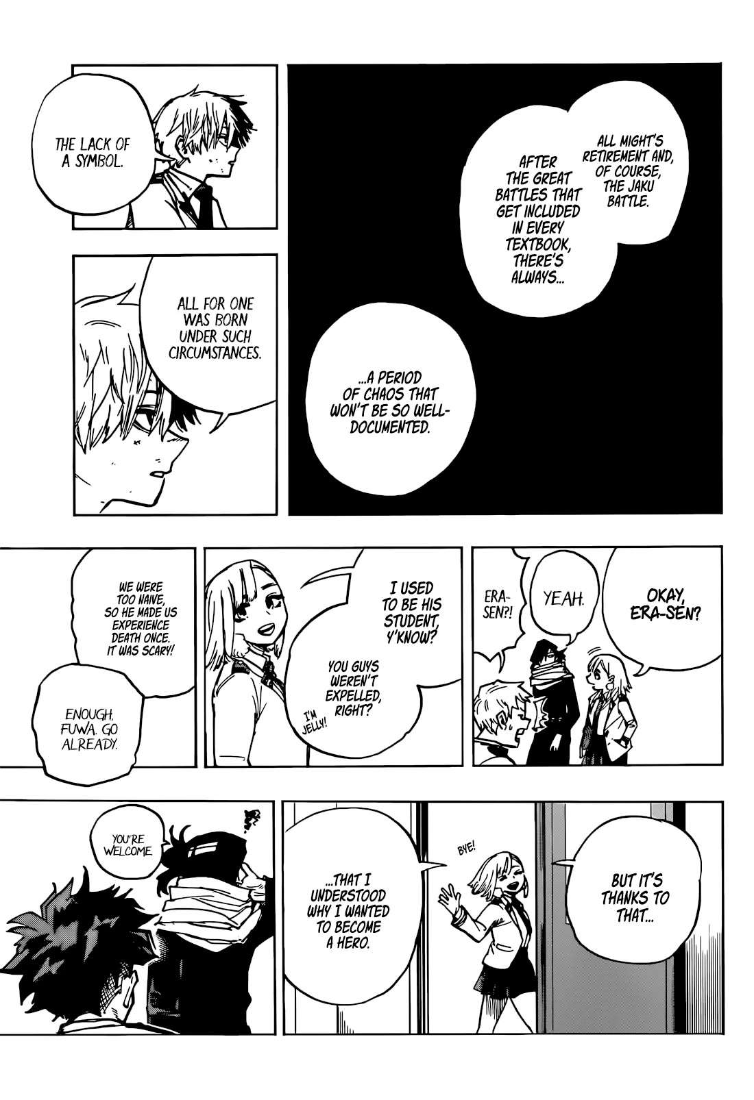 Boku No Hero Academia Chapter 425 page 12 - 