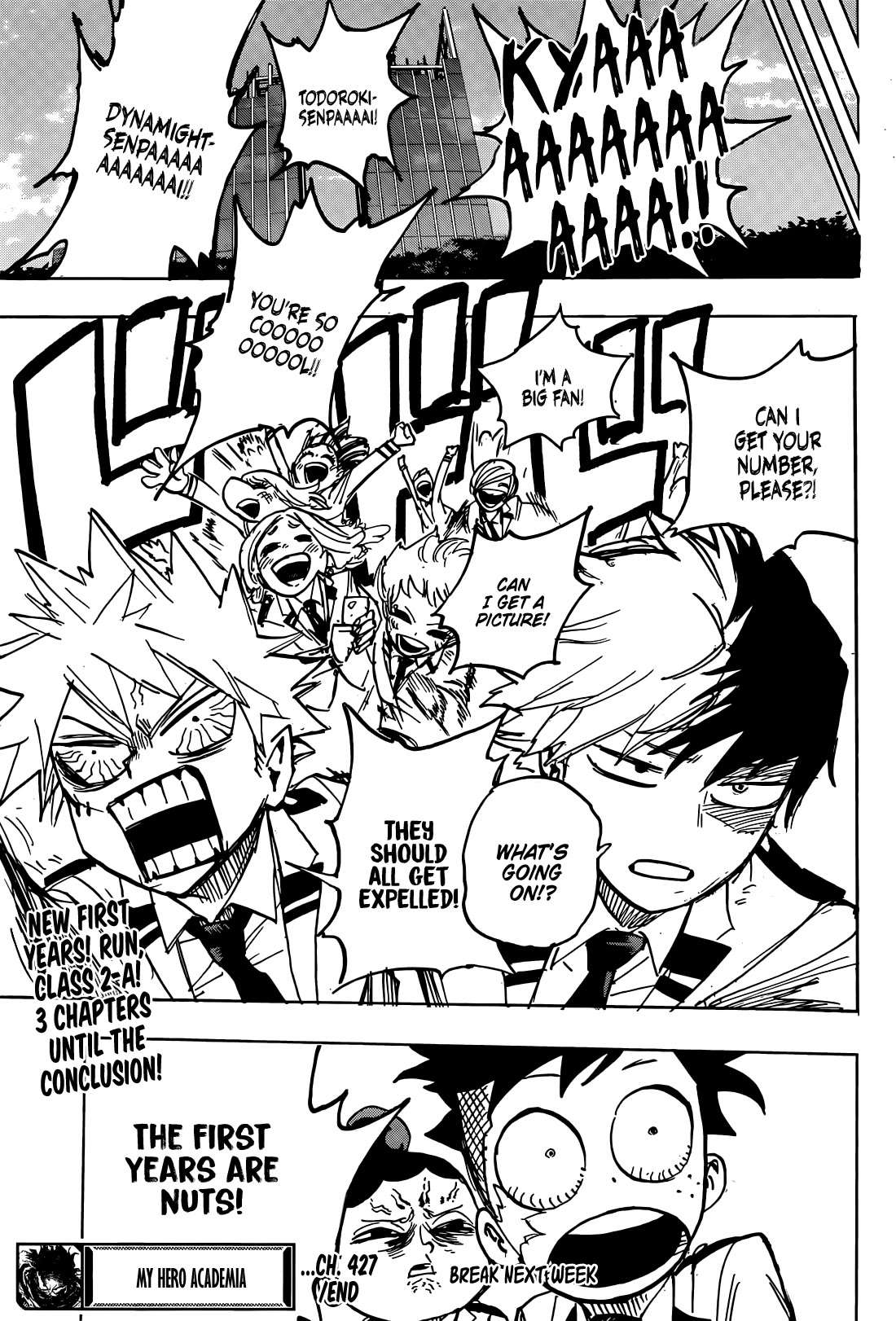 Boku No Hero Academia Chapter 427 page 16 - 