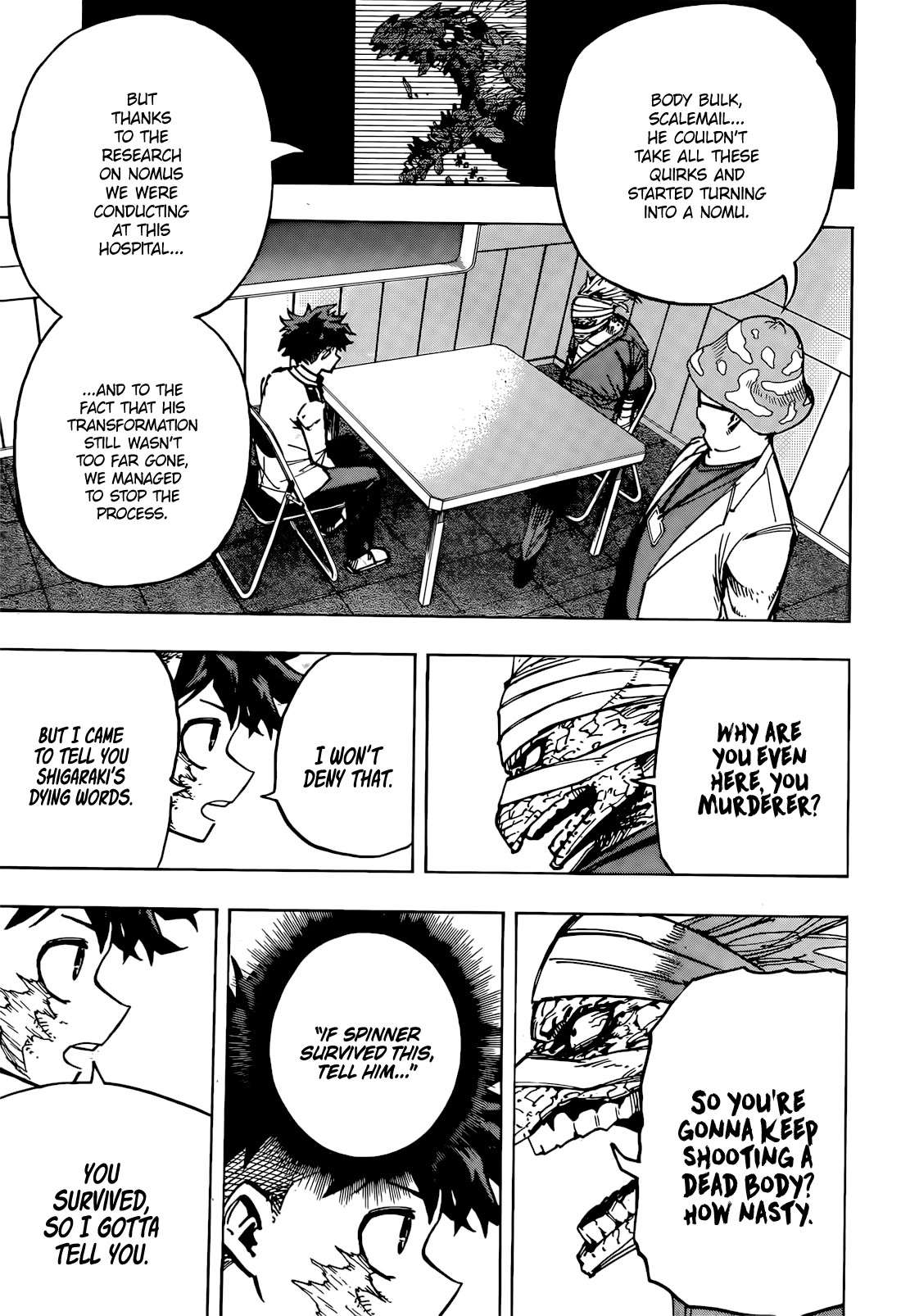 Boku No Hero Academia Chapter 427 page 4 - 