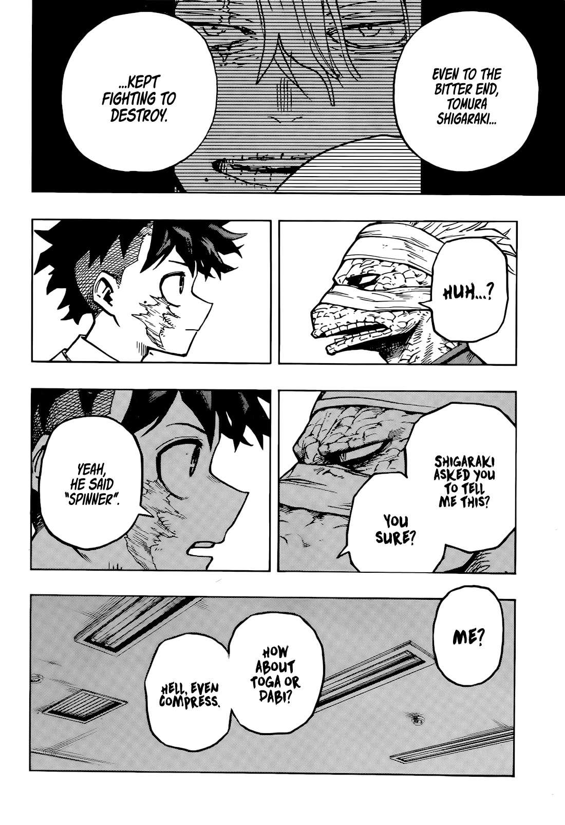 Boku No Hero Academia Chapter 427 page 5 - 