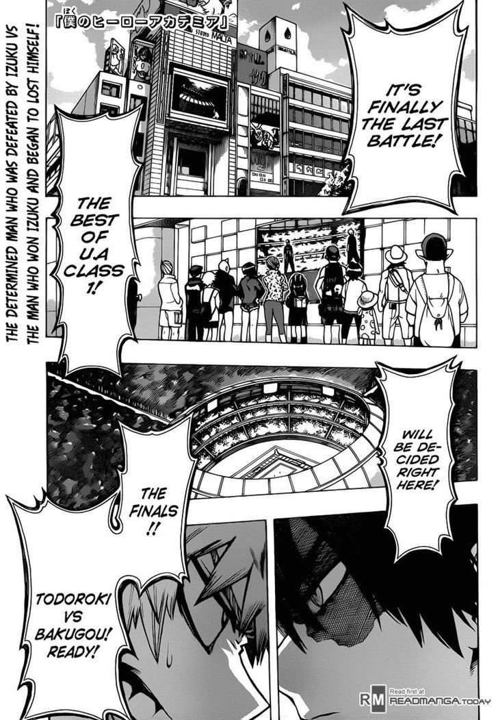 Boku No Hero Academia Chapter 43 page 1 - 