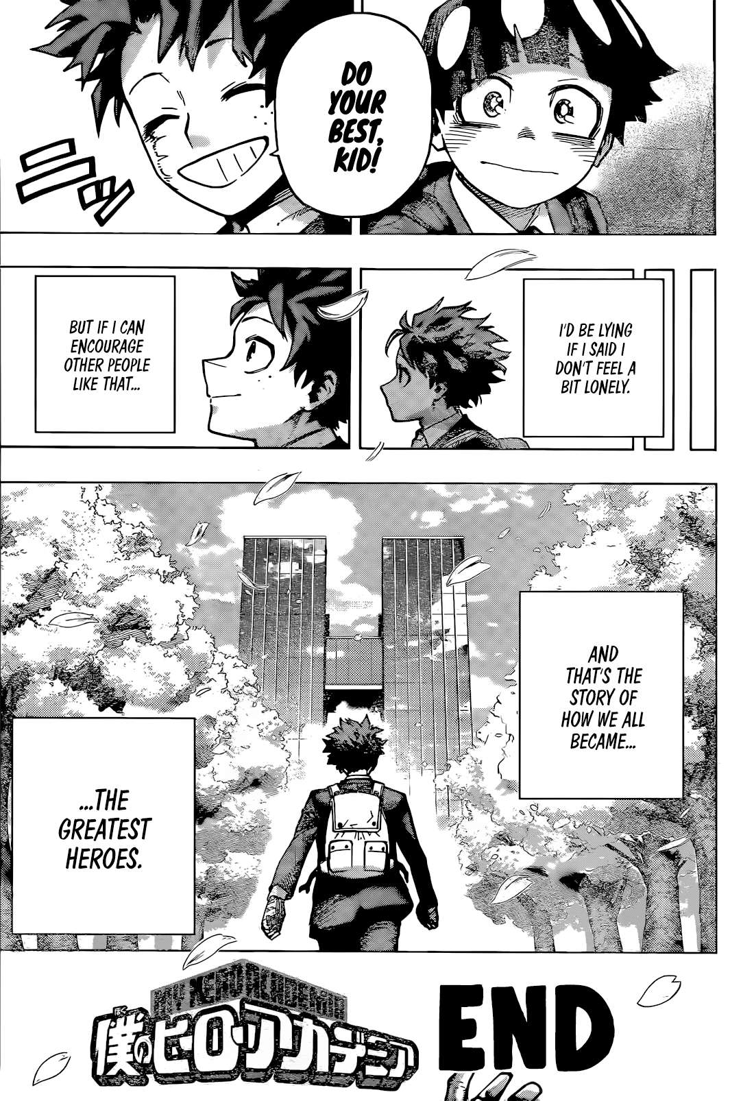 Boku No Hero Academia Chapter 430 page 14 - 