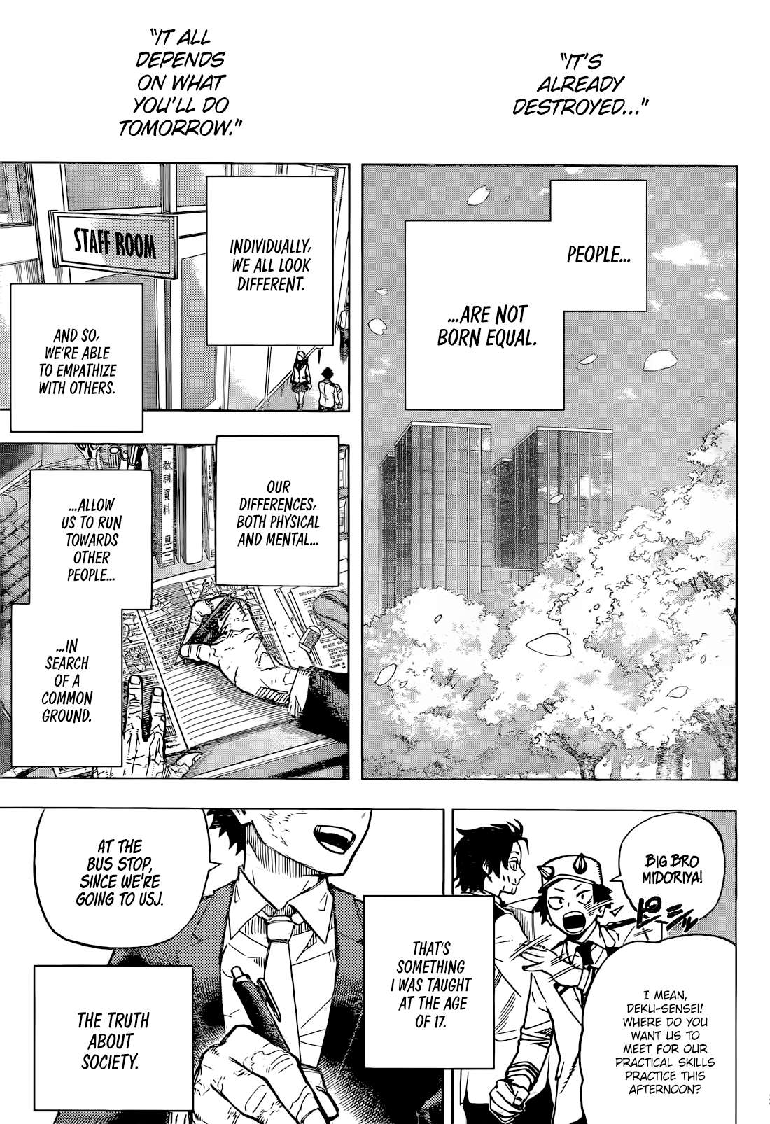Boku No Hero Academia Chapter 430 page 3 - 