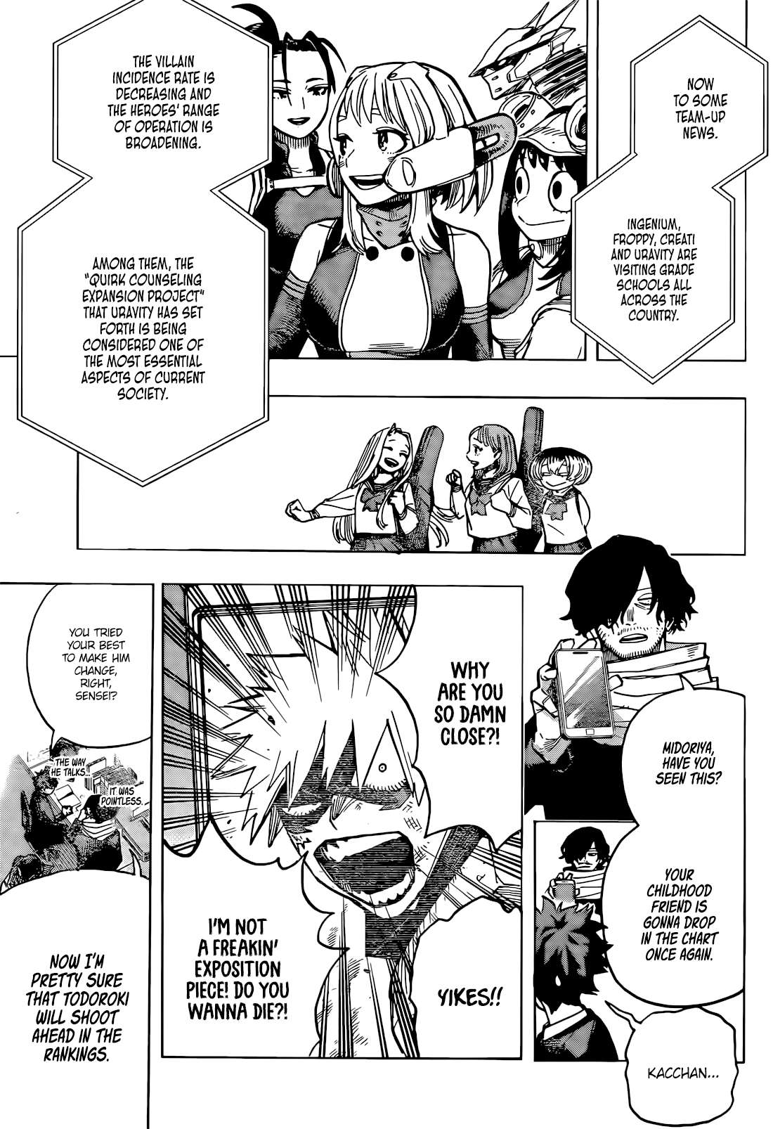 Boku No Hero Academia Chapter 430 page 8 - 