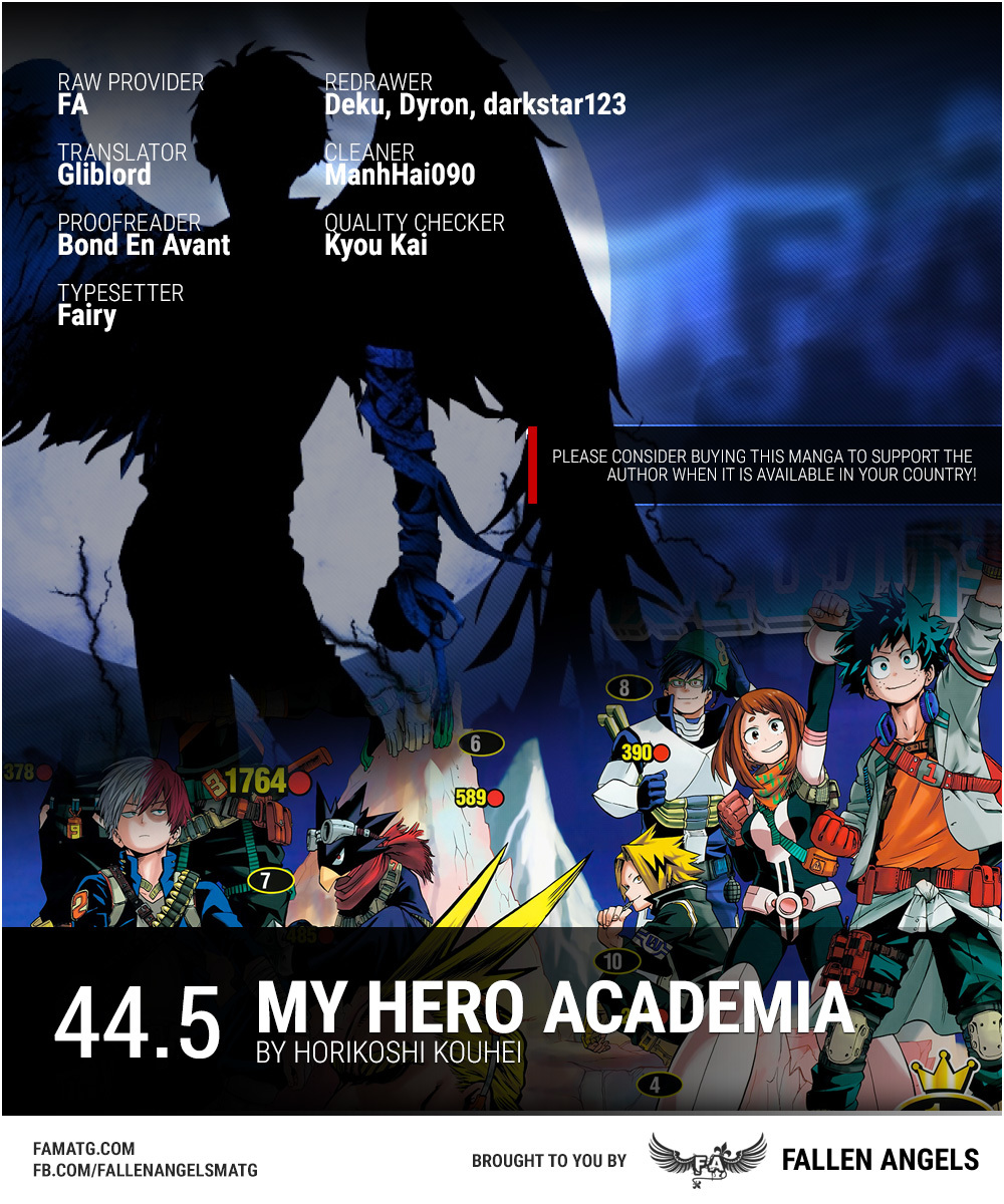 Boku No Hero Academia Chapter 44.5 page 1 - 