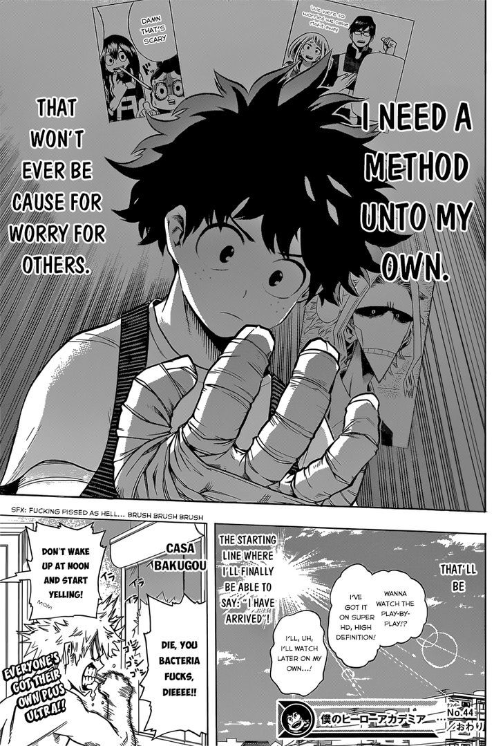 Boku No Hero Academia Chapter 44 page 22 - 