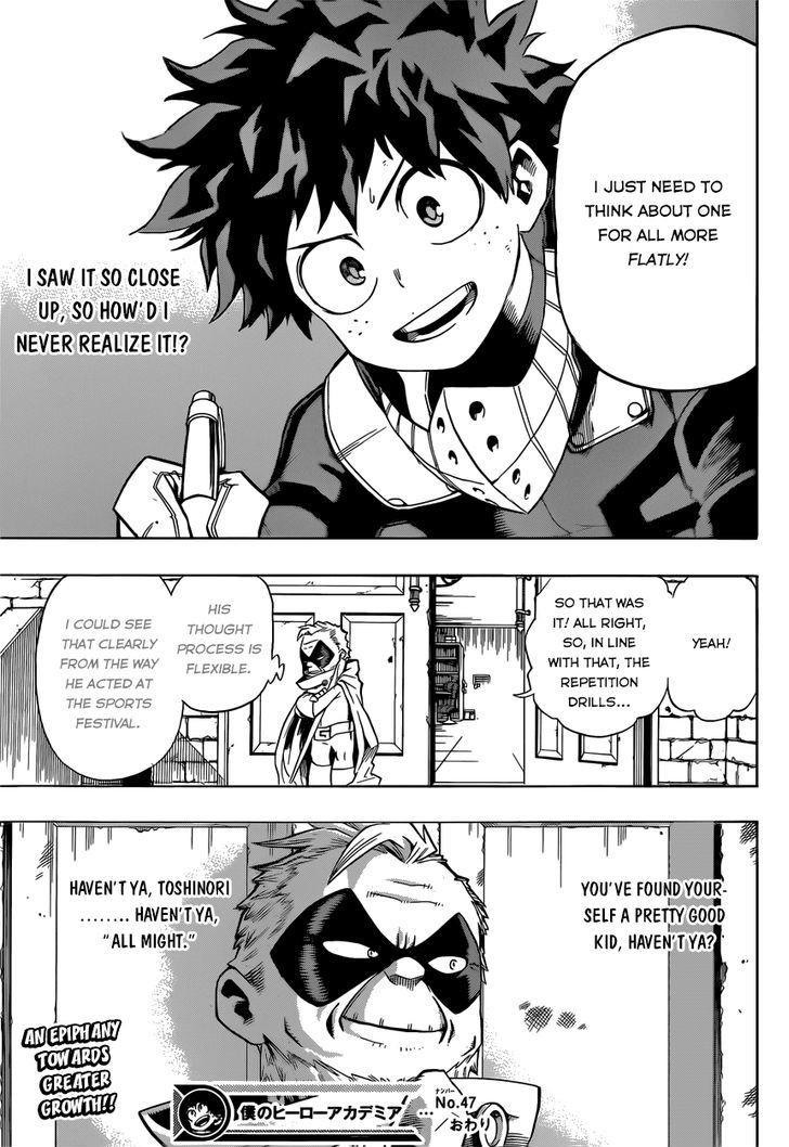 Boku No Hero Academia Chapter 47 page 20 - 