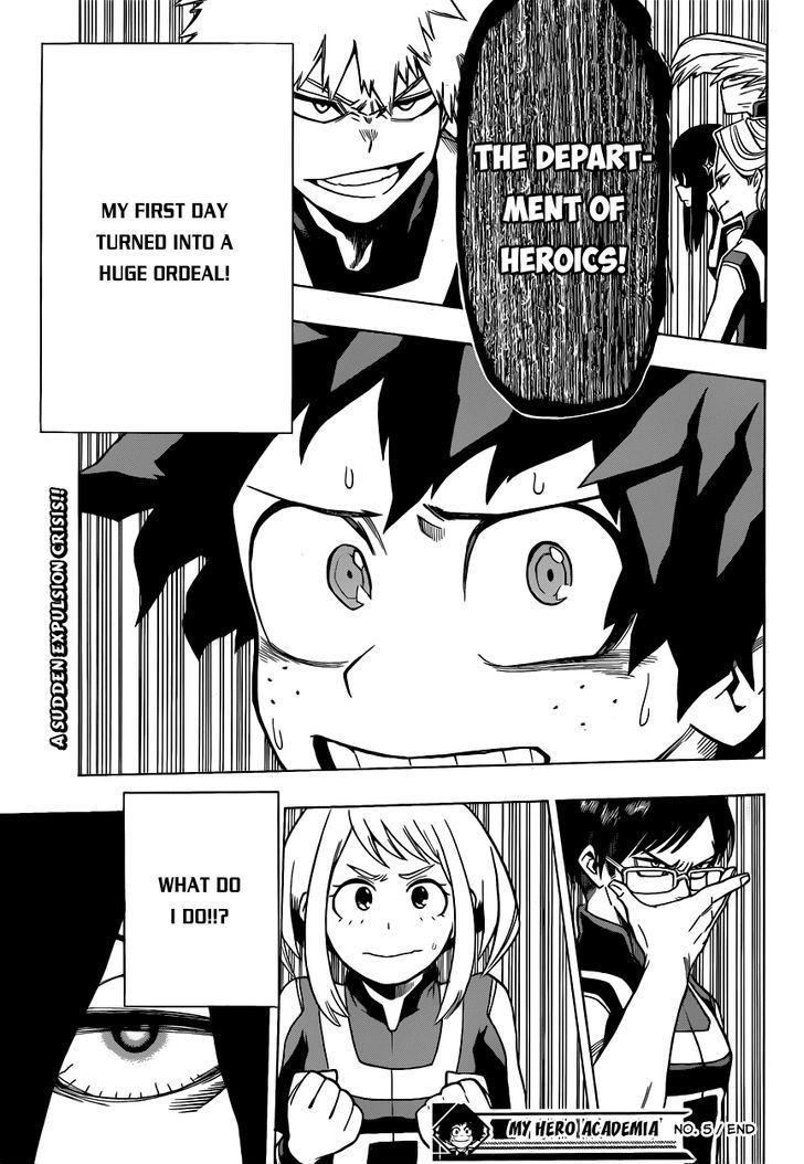 Boku No Hero Academia Chapter 5 page 21 - 