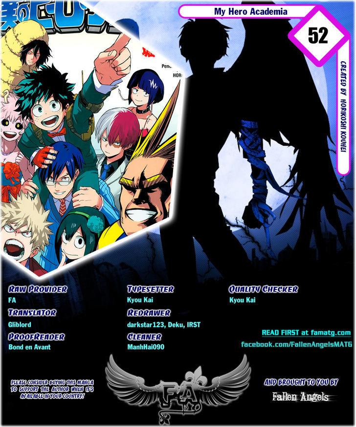 Boku No Hero Academia Chapter 52 page 1 - 