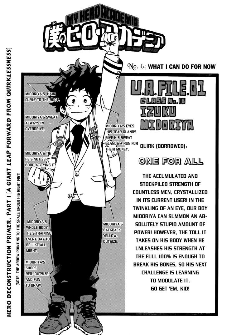 Boku No Hero Academia Chapter 6 page 3 - 