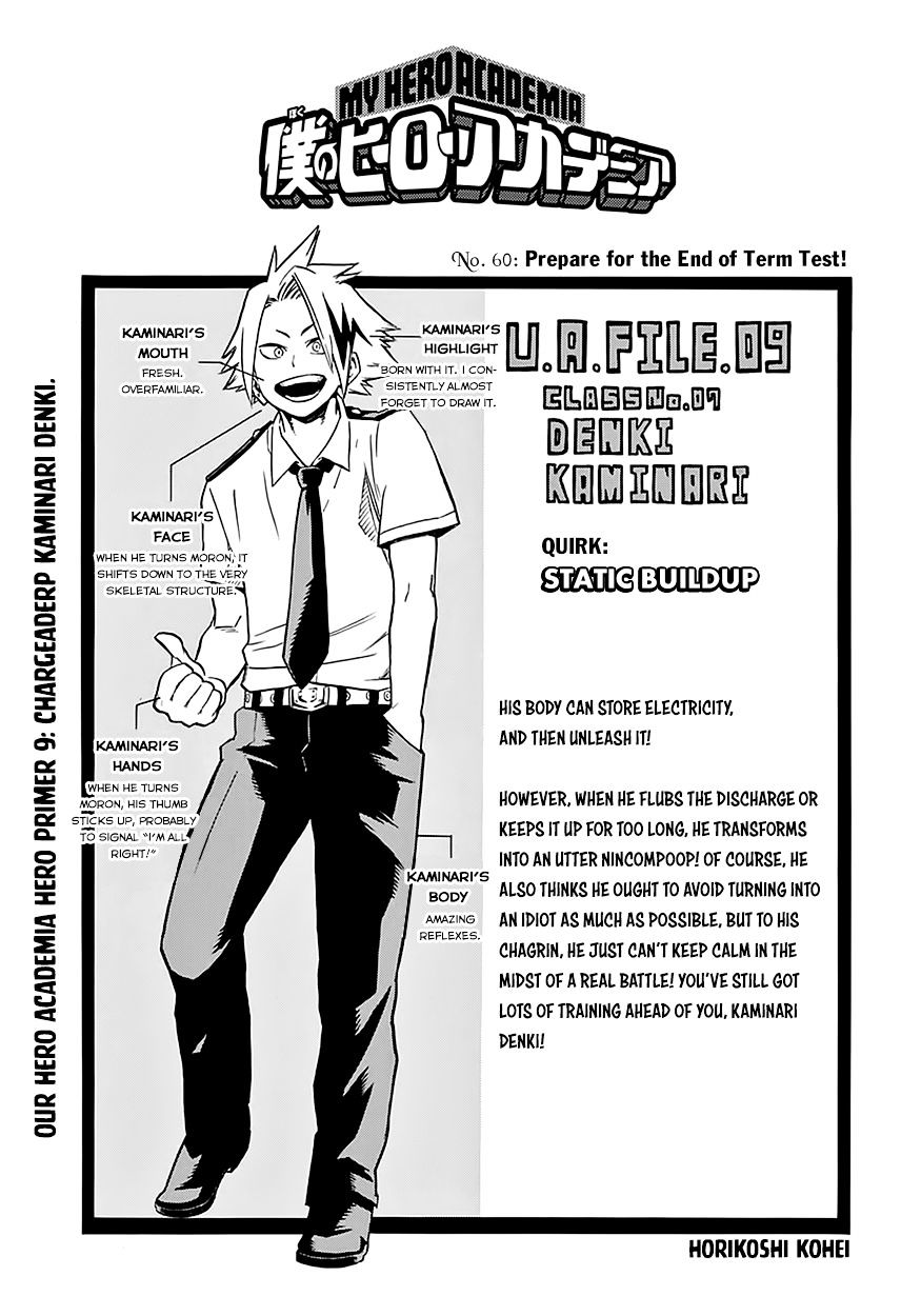 Boku No Hero Academia Chapter 60 page 5 - 