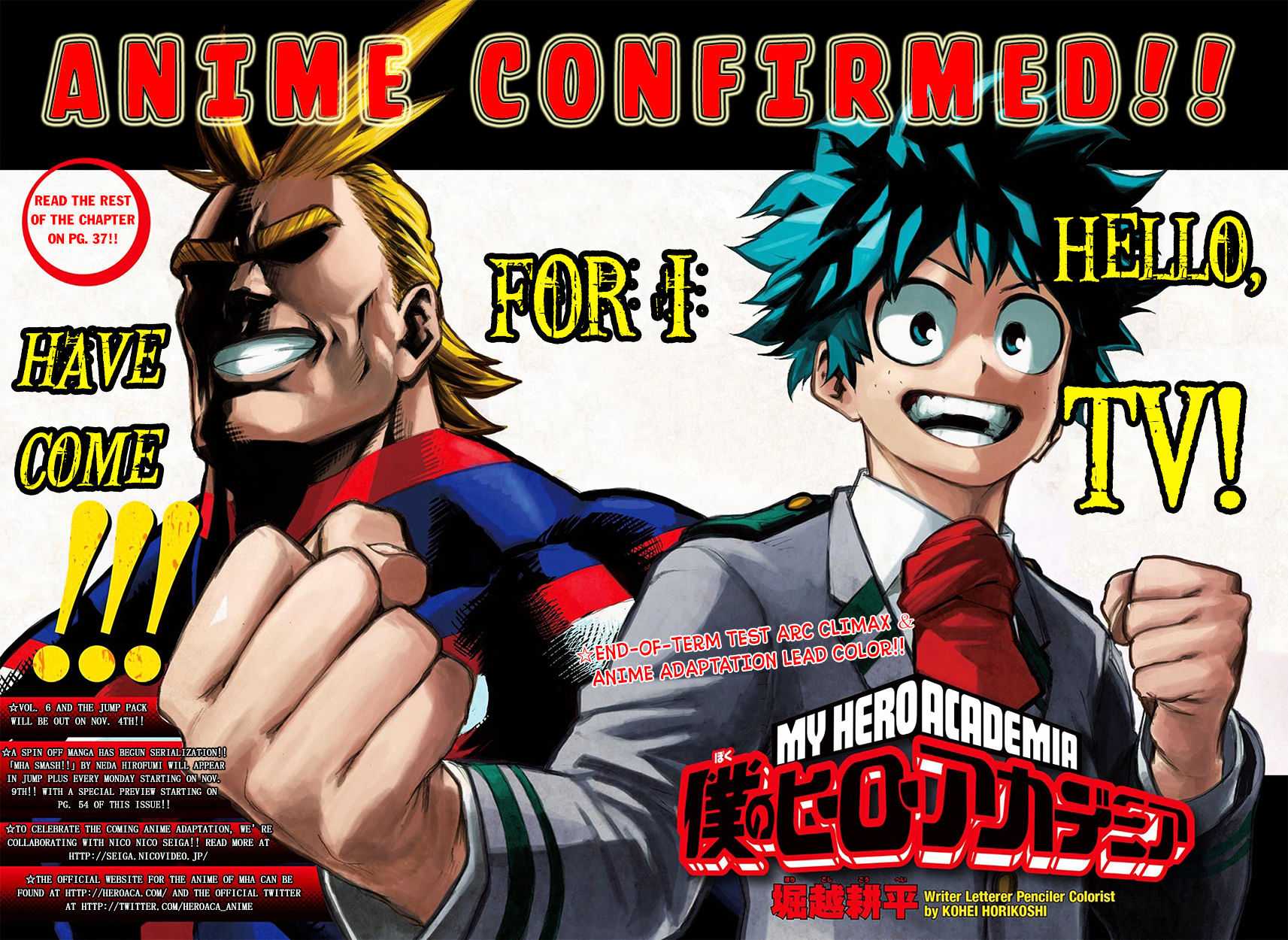 Boku No Hero Academia Chapter 65 page 4 - 