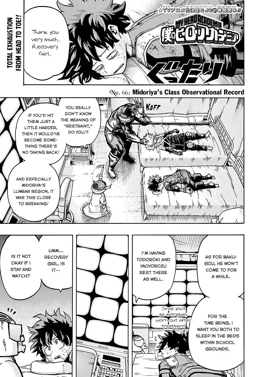 Boku No Hero Academia Chapter 66 page 4 - 