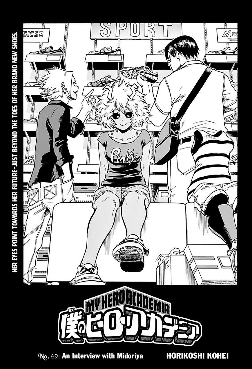 Boku No Hero Academia Chapter 69 page 1 - 