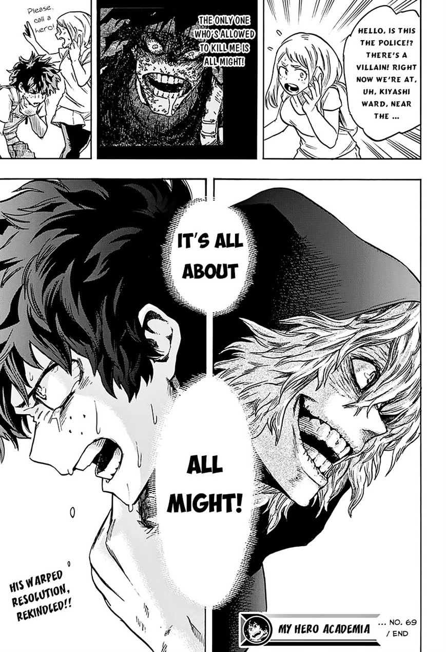 Boku No Hero Academia Chapter 69 page 19 - 
