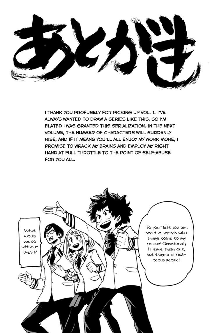 Boku No Hero Academia Chapter 7.5 page 14 - 