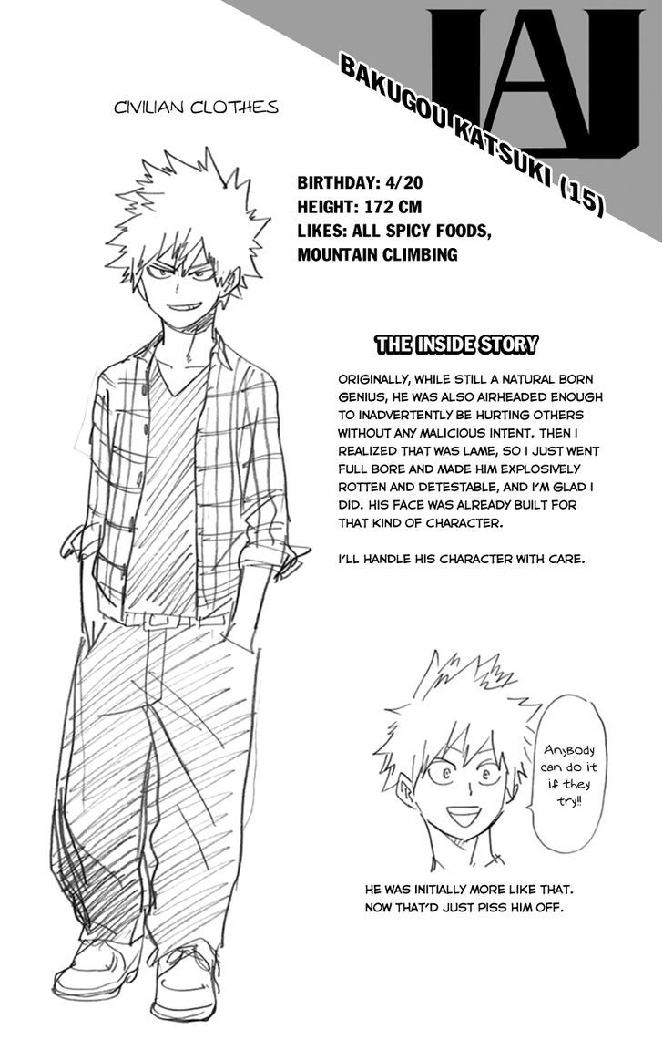 Boku No Hero Academia Chapter 7.5 page 10 - 