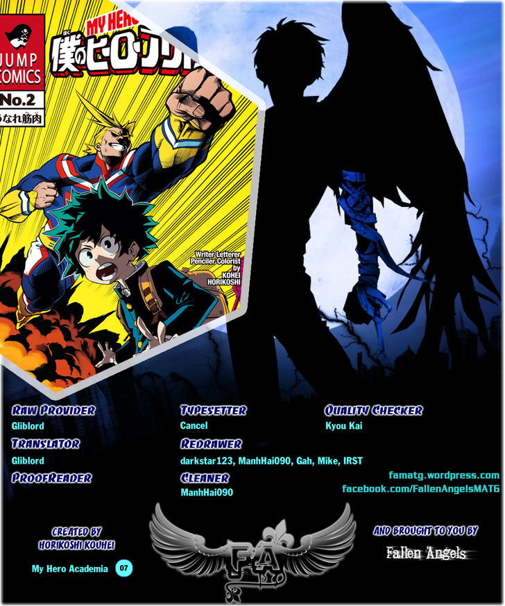Boku No Hero Academia Chapter 7 page 1 - 