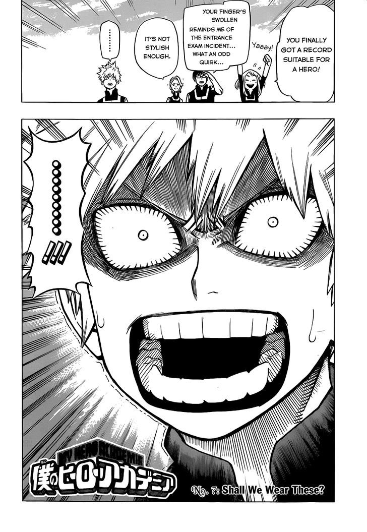 Boku No Hero Academia Chapter 7 page 4 - 
