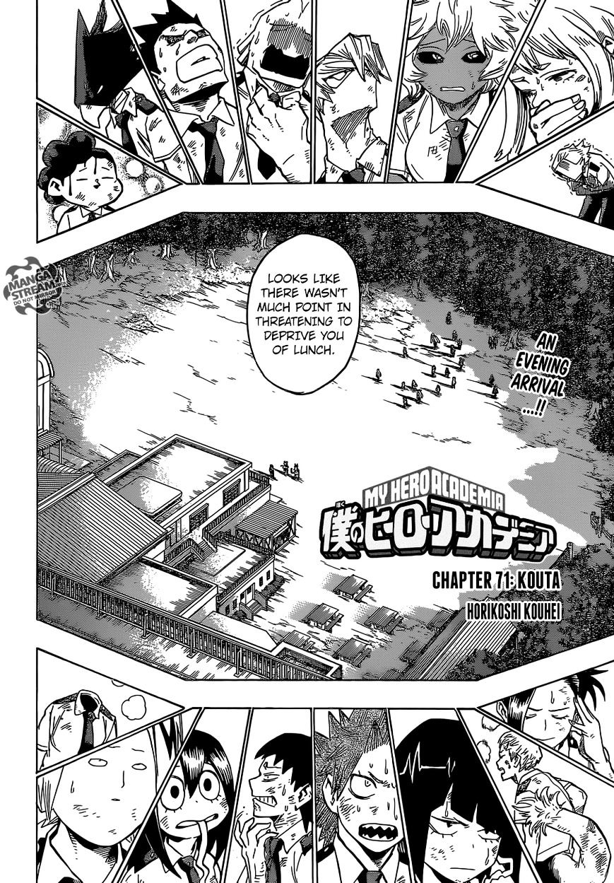 Boku No Hero Academia Chapter 71 page 4 - 