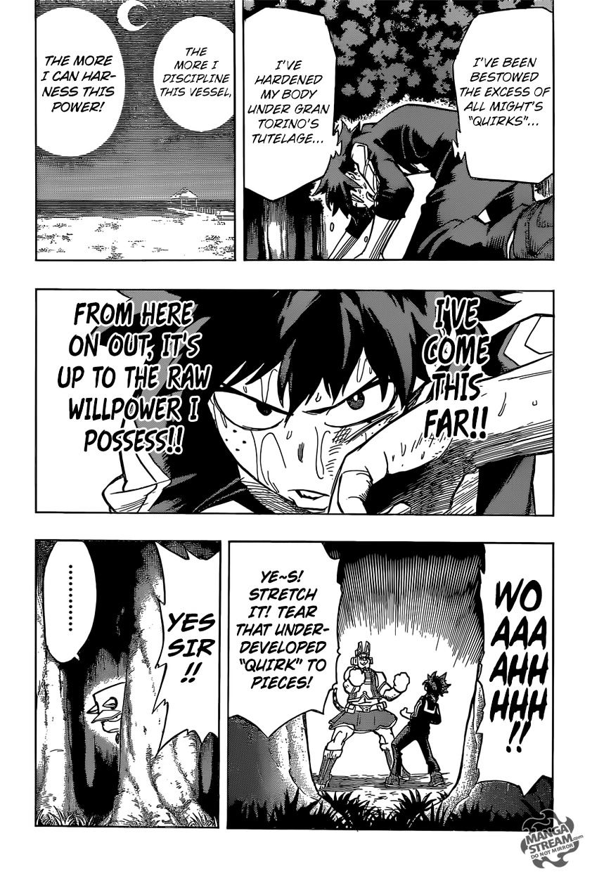 Boku No Hero Academia Chapter 72.1 page 10 - 