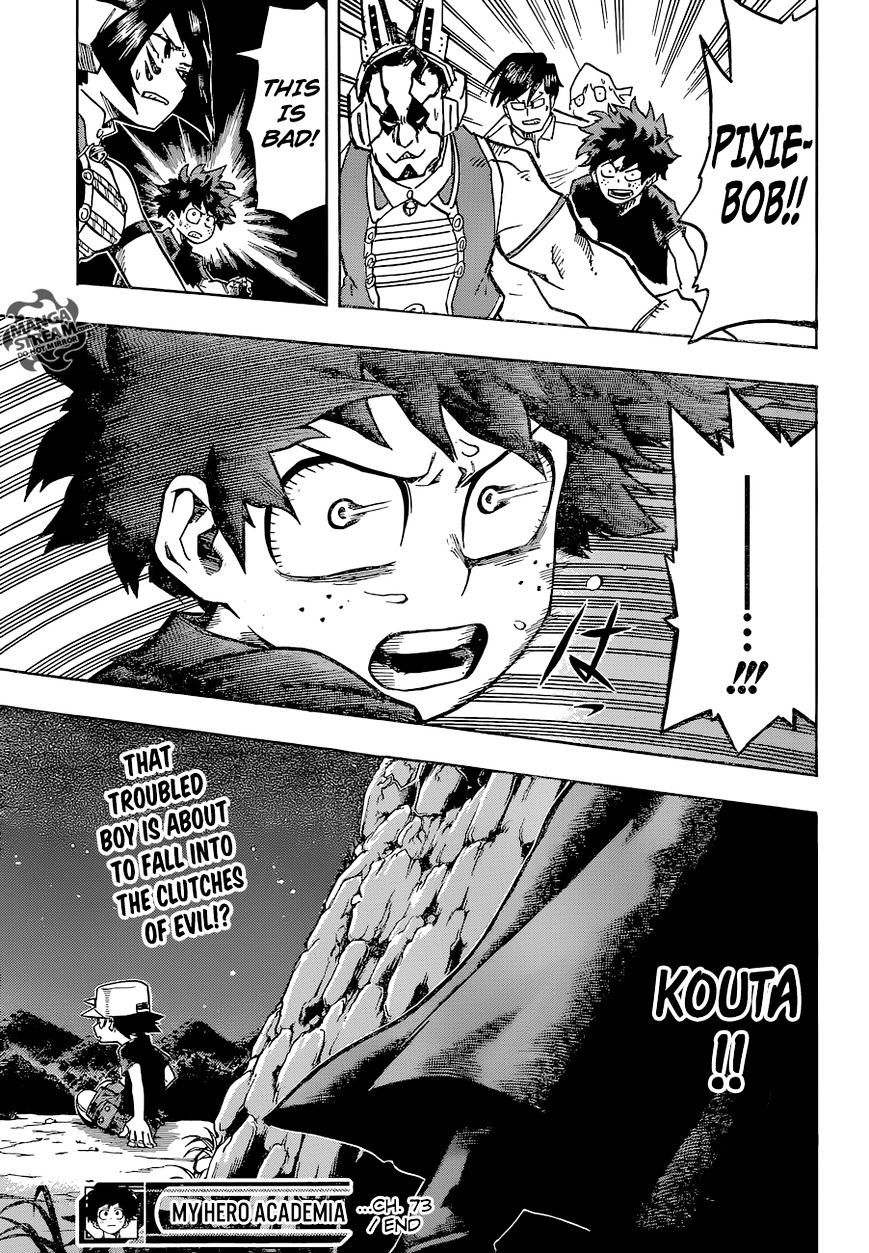 Boku No Hero Academia Chapter 73 page 22 - 
