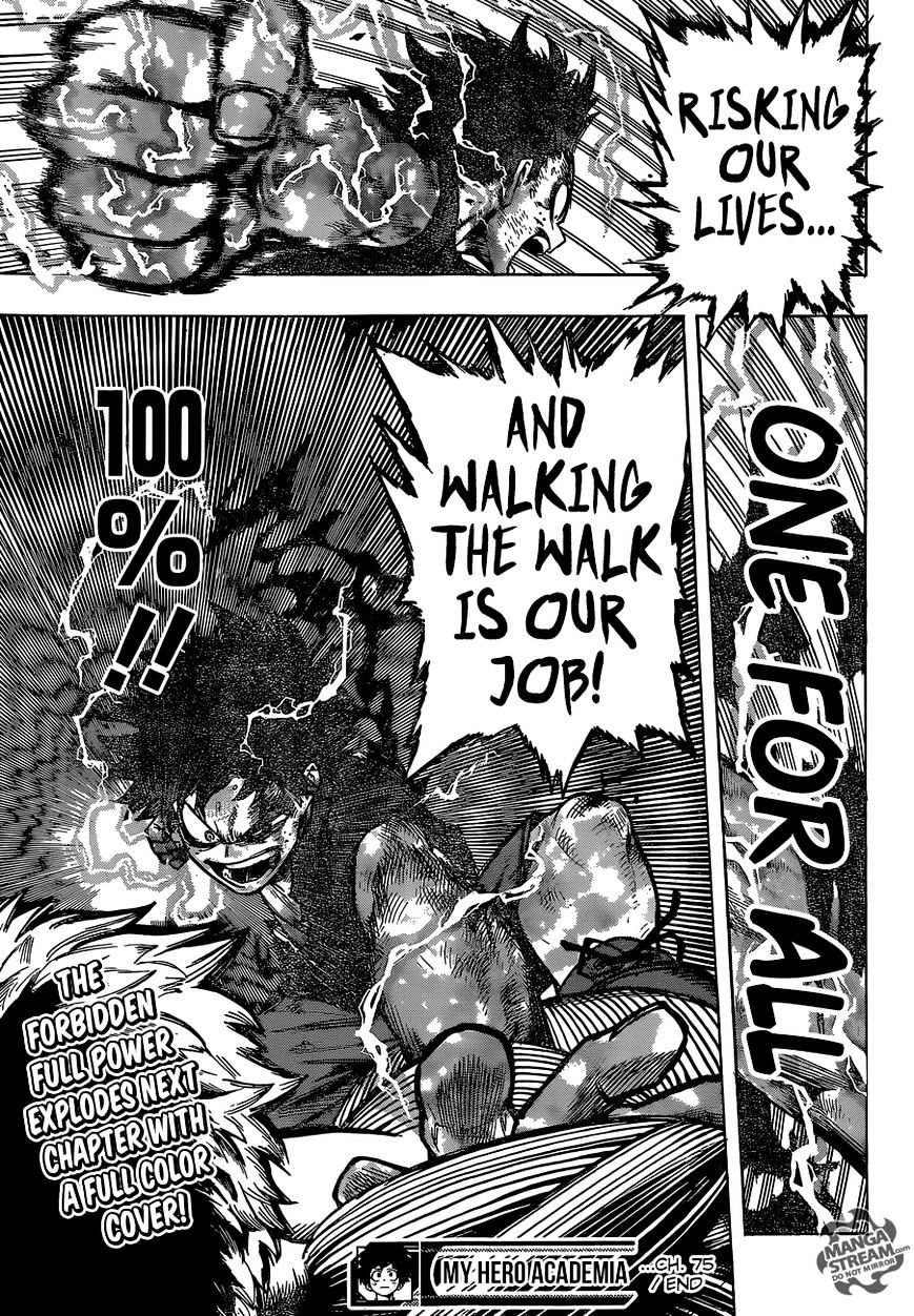 Boku No Hero Academia Chapter 75 page 20 - 