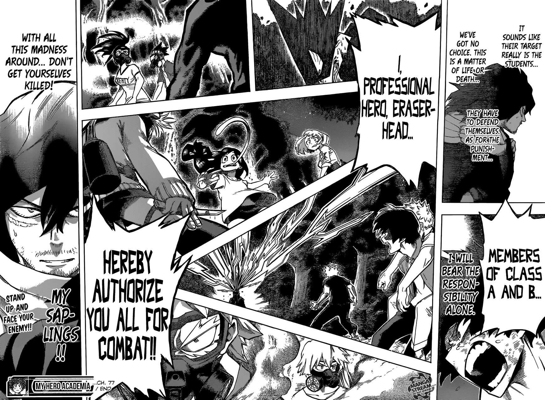 Boku No Hero Academia Chapter 77 page 19 - 