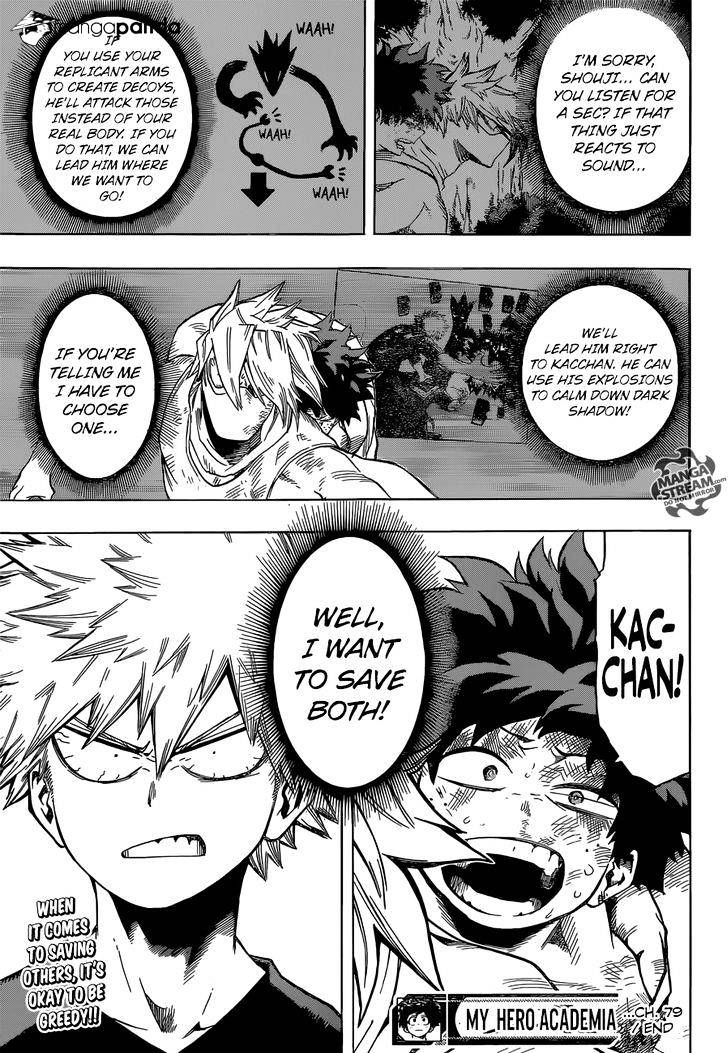 Boku No Hero Academia Chapter 79 page 20 - 