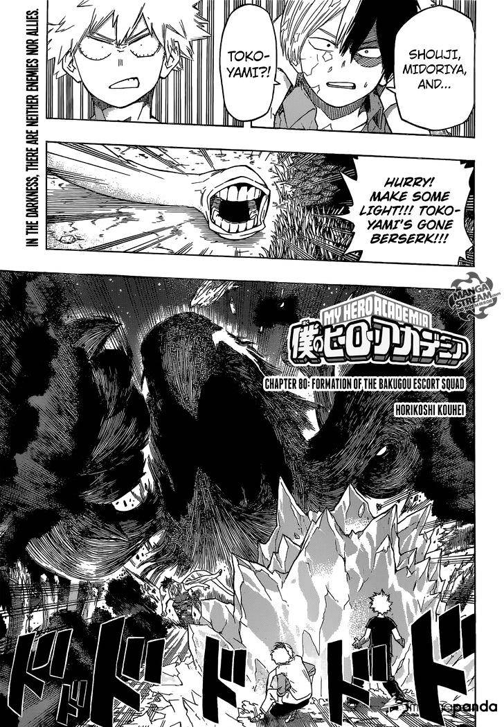 Boku No Hero Academia Chapter 80 page 1 - 