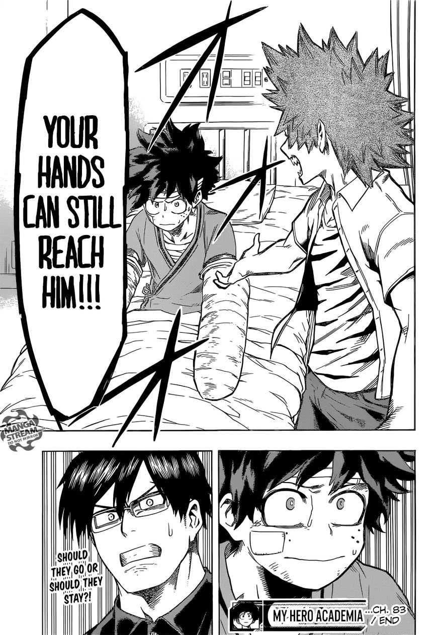 Boku No Hero Academia Chapter 83 page 20 - 