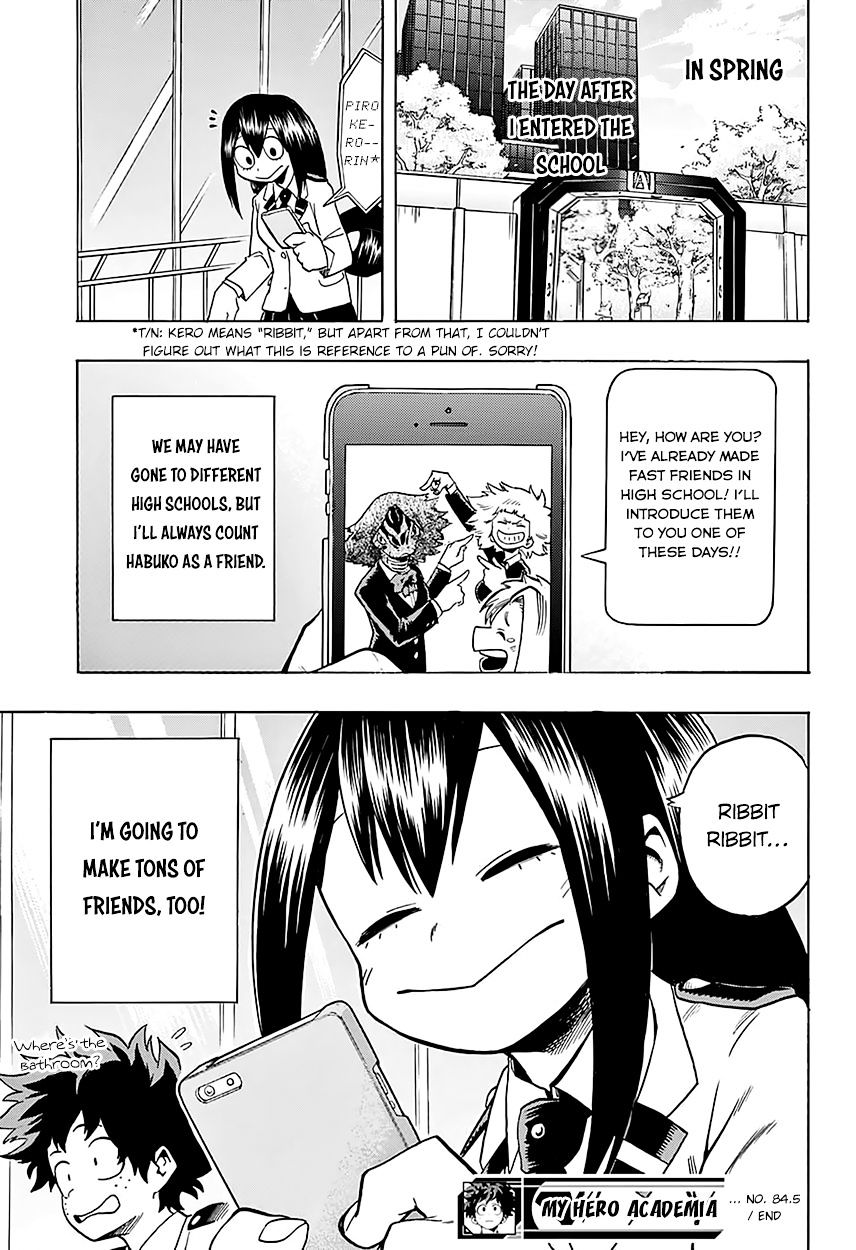 Boku No Hero Academia Chapter 84.5 page 6 - 