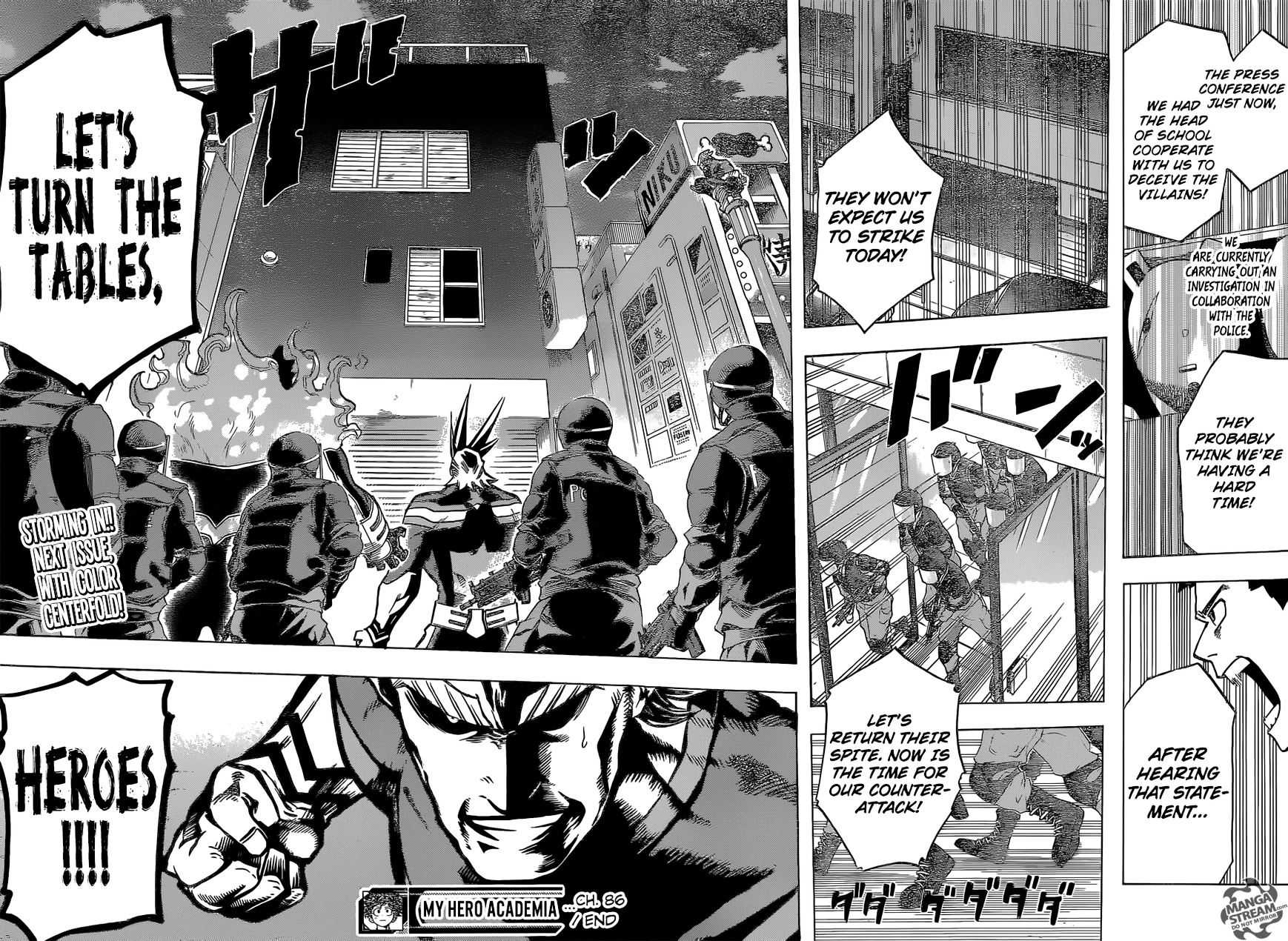 Boku No Hero Academia Chapter 86 page 18 - 