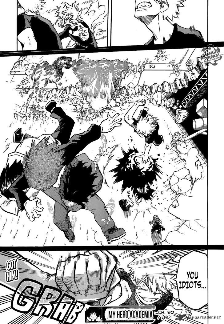 Boku No Hero Academia Chapter 90 page 21 - 