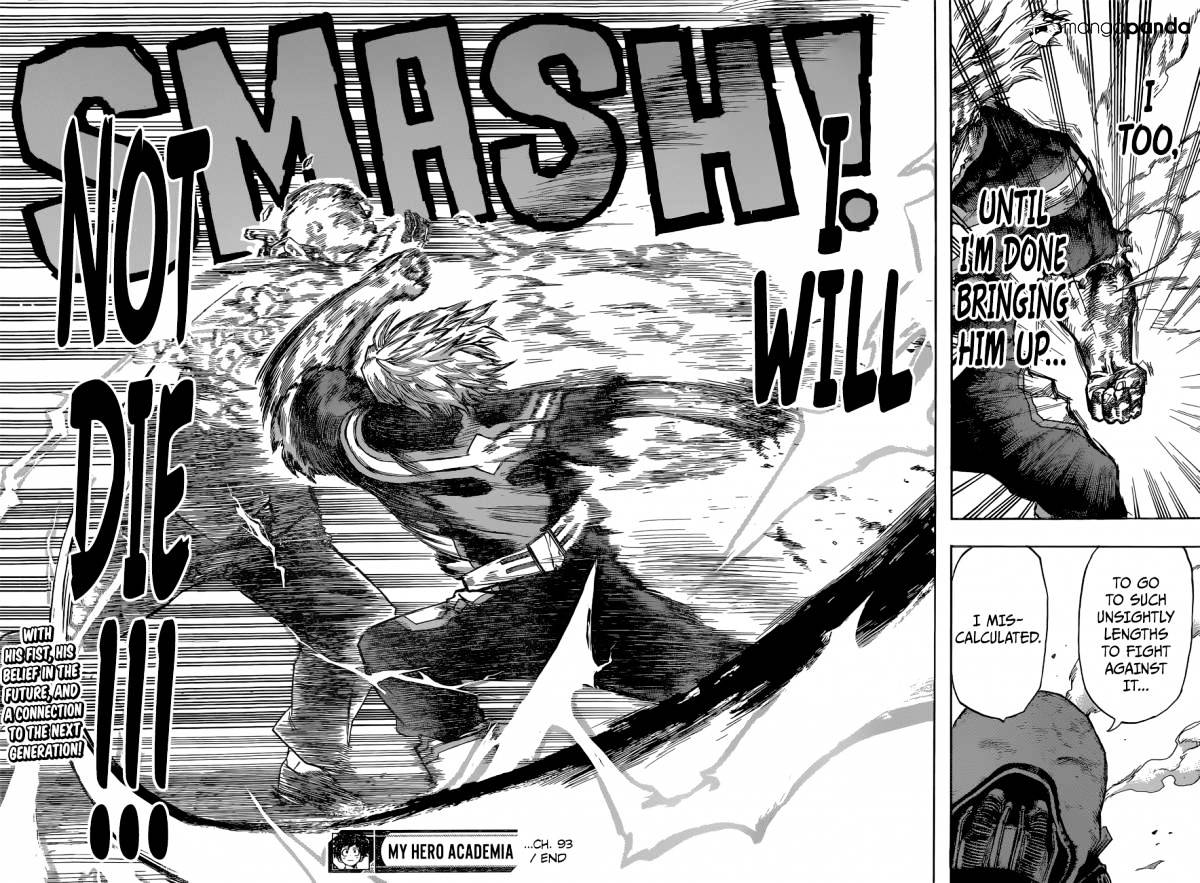 Boku No Hero Academia Chapter 93 page 19 - 