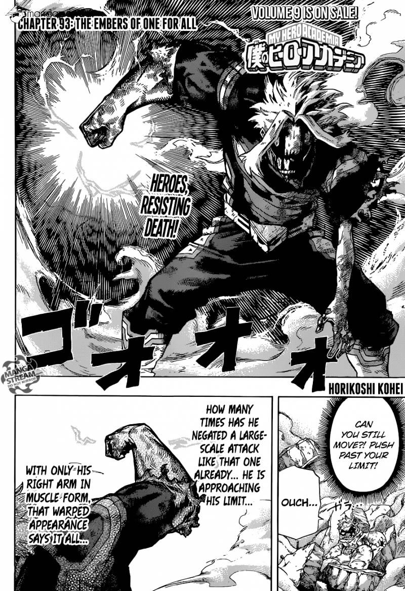 Boku No Hero Academia Chapter 93 page 5 - 