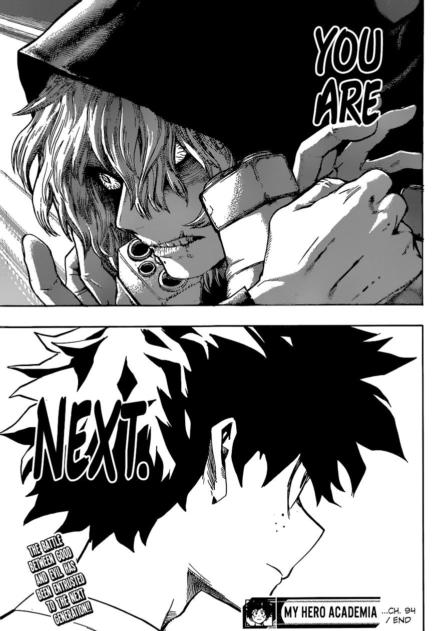 Boku No Hero Academia Chapter 94 page 19 - 